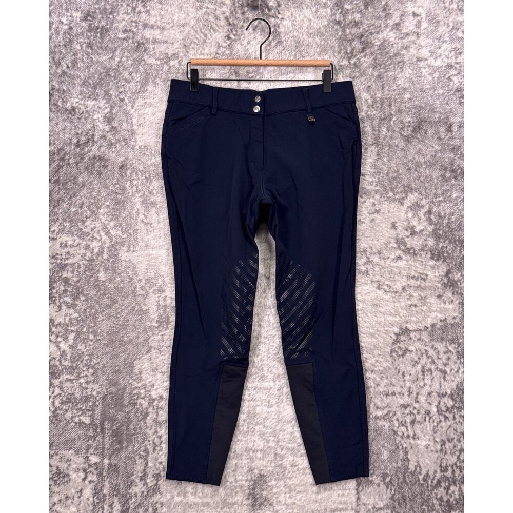Romfh Riding Breeches 32 R Womens Sarafina Euro Grip Knee Patch Equestrian
